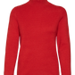Gold Needle Funnel Neck Jumper Red