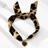 Leopard Scarf Tie Choker Necklace