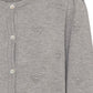 Manina Structure Cardigan Mid Grey Melange