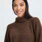 Monna Rollneck Jumper Java Melange