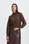 Monna Rollneck Jumper Java Melange