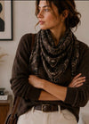 Bandana Scarf Brown