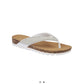 Sunset Flip Flop Sandals White