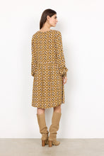 Load image into Gallery viewer, Tamra 3 Knee Length Smock Dress Mustard