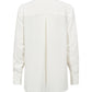 Cemre 171 Long White Blouse