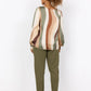 Ines Blouse in Olive Green