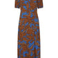Josa Midi Slit  Dress