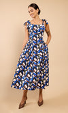 Caprielle Floral Print Maxi Dress