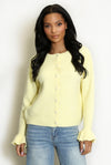 Lily Cardigan Yellow