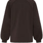 Putsi Slit Sweatshirt Java Brown