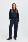 Putsi Split Sweatshirt Navy