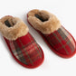 Shetland Slippers Festive Red