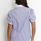 Steph Embellished Shirt Blue