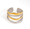 Contemporary Ring Mixed Metals