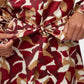 Geodora Dress Red & Orange