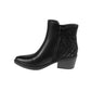 Darcy Western Diamanté Boots Black