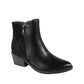 Darcy Western Diamanté Boots Black