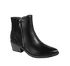 Darcy Western Diamanté Boots Black
