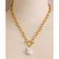 Large Pearl Pendant Necklace