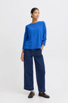 Komma Wide Leg Jeans Dark Blue