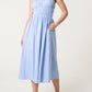 Lucy Midi Dress Pale Blue