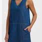Cecil Tunic Dress Mid Blue Denim