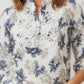 Mia Top Blue Beige