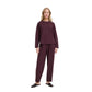 Putsi Slit Sweatshirt Burgundy
