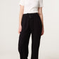 Penny Linen Blend Trousers Black