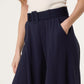 Laura Wide Leg Palazzo Trousers Navy