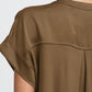 Selita Placket Top Sepia