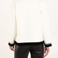 Julia Contrast Trim Cream Jacket