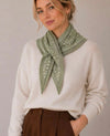 Bandana Slip Through Scarf Sage Green