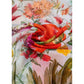 Powder Scarf Fine Flowers Cream