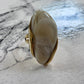 Resin Stone Ring Beige
