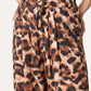 Leopard Print Wide Leg Trousers