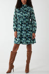 Eva Geo Print Dress