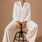 White Cutwork Detailed Shirt