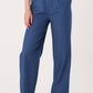 Sarah Wide Leg Trousers Dark Denim