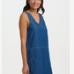 Cecil Tunic Dress Mid Blue Denim