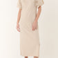 Jess Midi T Shirt Dress Stone