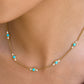Dainty Turquoise Pendant Necklace