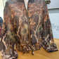 Lightweight Jacket Palm Print Brown