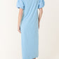 Jess Midi T Shirt Dress Blue