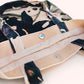 Powder Velvet Tote Bag Midnight Orchid