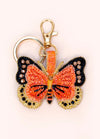 Powder Bonny Butterfly Beaded Keychain