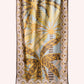 Powder Cotton Scarf Pattern Palms