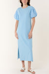 Jess Midi T Shirt Dress Blue