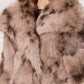 Lana Mocha Short Faux Fur Jacket