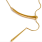 Long Lariet Necklace Gold